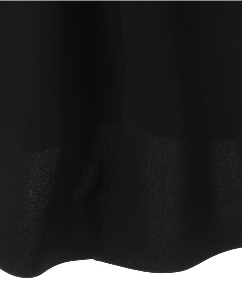 【DOMELLE/ドメル】BACK ROUND HEM BLOUSE 詳細画像 ブラック 7