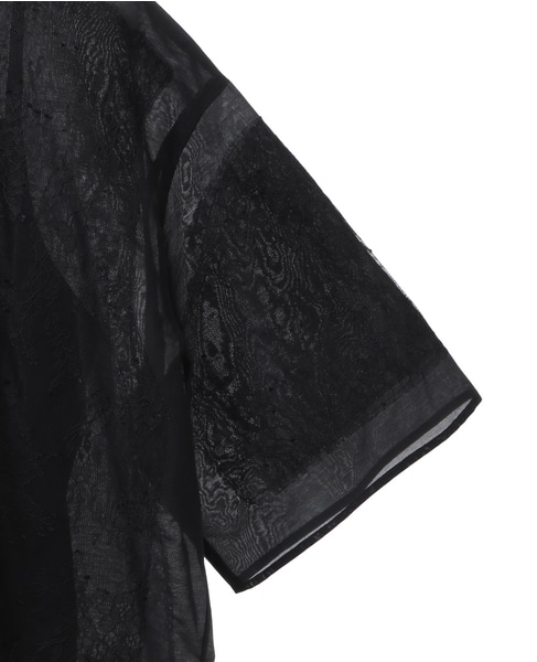 【DOMELLE/ドメル】LACE BLOUSE 詳細画像 ブラック 4