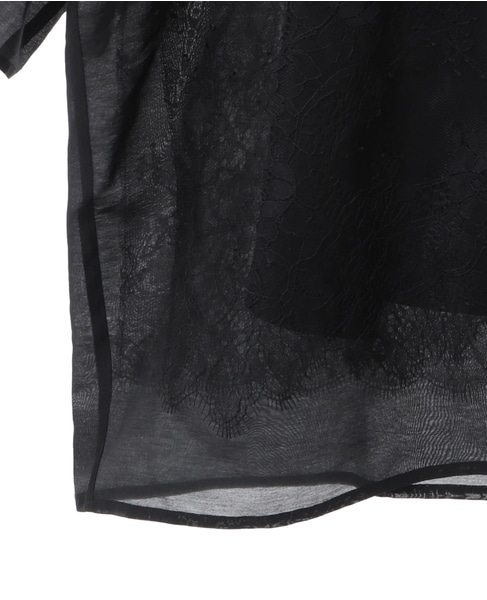 【DOMELLE/ドメル】LACE BLOUSE 詳細画像 ブラック 5