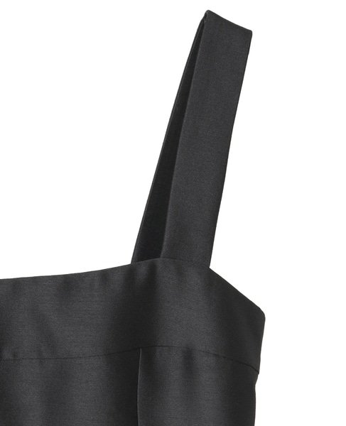 【DOMELLE/ドメル】WO/SE TWILL DRESS 詳細画像 ブラック 5