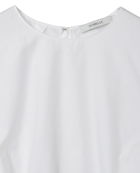 【DOMELLE/ドメル】BIG BOWTIE BLOUSE 詳細画像 ホワイト 3