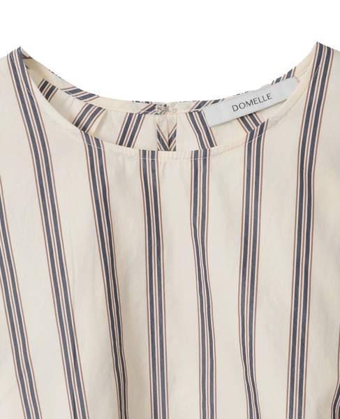 【DOMELLE/ドメル】STRIPE BLOUSE 詳細画像 ストライプ 3