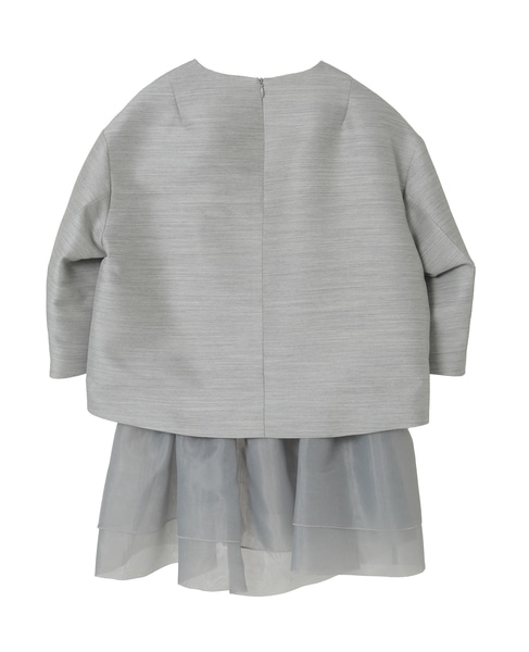 【DOMELLE/ドメル】WO/SE TWILL BLOUSE 詳細画像 グレー 2