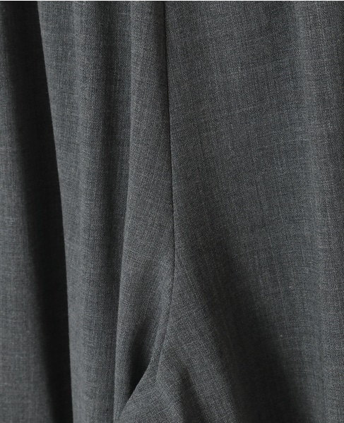 【DOMELLE/ドメル】WOOL VOIL PANTS 詳細画像 グレー 6