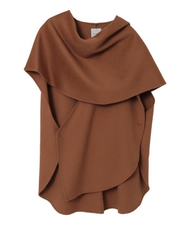 【DOMELLE/ドメル】CA BLEND REVER STOLE VEST