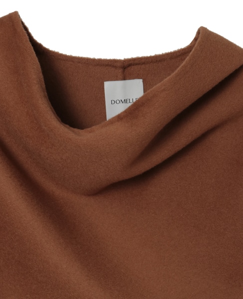 【DOMELLE/ドメル】CA BLEND REVER STOLE VEST 詳細画像 キャメル 3