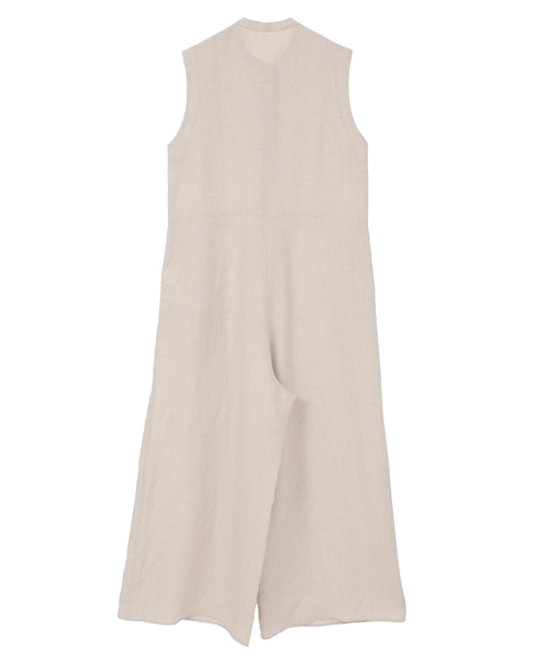 【DOMELLE/ドメル】BELGIUM LINEN JUMPSUIT 詳細画像 ベージュ 2