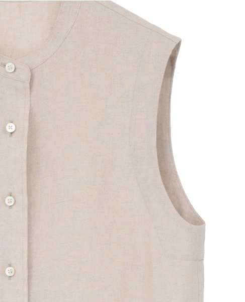 【DOMELLE/ドメル】BELGIUM LINEN JUMPSUIT 詳細画像 ベージュ 4