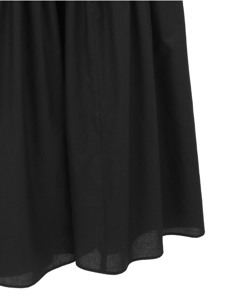 【DOMELLE/ドメル】TIERED JUMPSUIT 詳細画像 ブラック 6