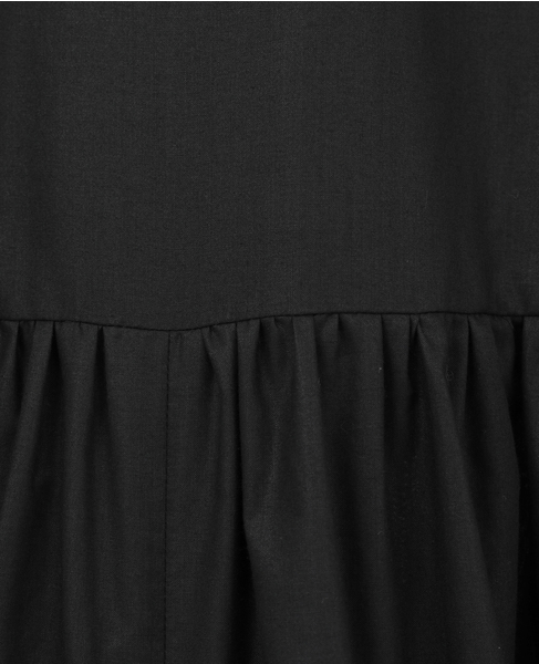 【DOMELLE/ドメル】TIERED JUMPSUIT 詳細画像 ブラック 9