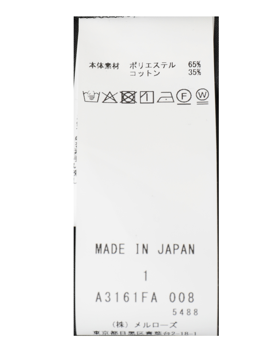 【DOMELLE/ドメル】TIERED JUMPSUIT 詳細画像 ブラック 8