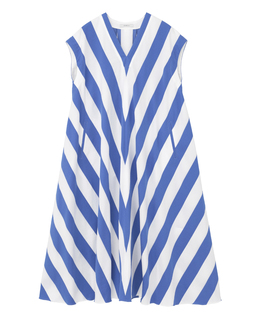【DOMELLE/ドメル】BIG STRIPE DRESS