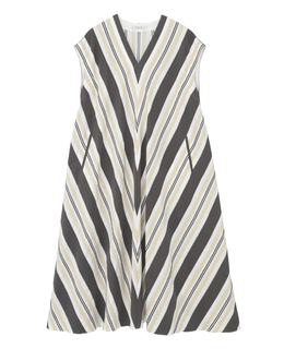 【DOMELLE/ドメル】BIG STRIPE DRESS