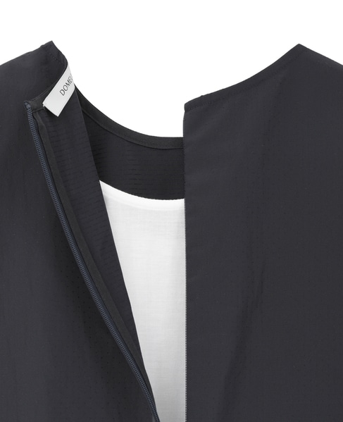 【DOMELLE/ドメル】LAYERED BALLOON DRESS 詳細画像 ネイビー 4