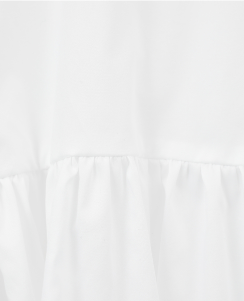 【DOMELLE/ドメル】COTTON GATHERED BLOUSE 詳細画像 ホワイト 7