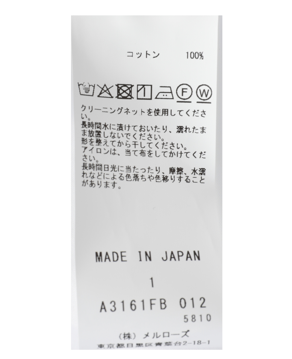 【DOMELLE/ドメル】COTTON GATHERED BLOUSE 詳細画像 ホワイト 6