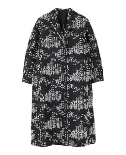 【DOMELLE/ドメル】CRAFTED JACQUARD COAT