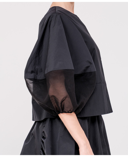 【DOMELLE/ドメル】TEXTURED PUFF JACKET 詳細画像 ネイビー 11