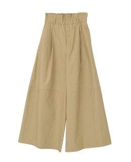 【DOMELLE/ドメル】COTTON NEP WIDE PANTS