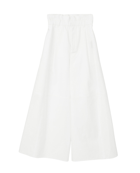 【DOMELLE/ドメル】COTTON NEP WIDE PANTS 詳細画像 ホワイト 1