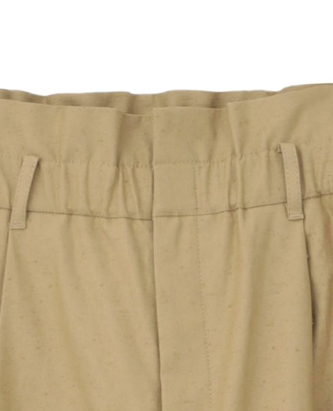 【DOMELLE/ドメル】COTTON NEP WIDE PANTS 詳細画像 ベージュ 4