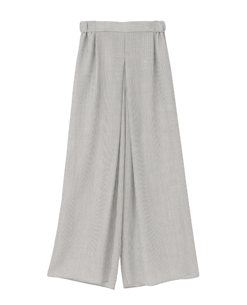 【DOMELLE/ドメル】WOOL BLEND VOIL PANTSC 詳細画像 ストライプ 1