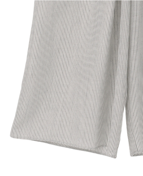 【DOMELLE/ドメル】WOOL BLEND VOIL PANTSC 詳細画像 ストライプ 5