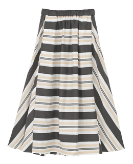【DOMELLE/ドメル】BIG STRIPE SKIRT