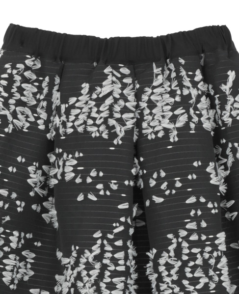 【DOMELLE/ドメル】CRAFTED JACQUARD SKIRT 詳細画像 ブラック 3