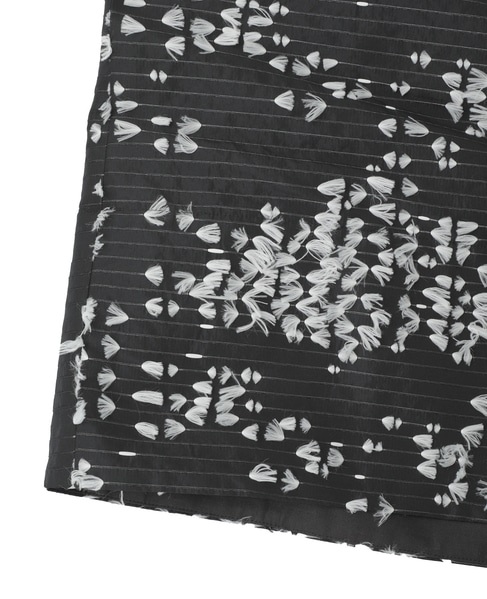 【DOMELLE/ドメル】CRAFTED JACQUARD SKIRT 詳細画像 ブラック 5