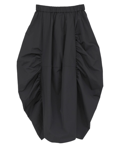 【DOMELLE/ドメル】TEXTURED BALLOON SKIRT 詳細画像 ネイビー 1