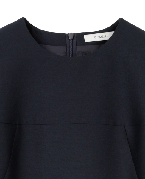 《別注》【DOMELLE/ドメル】WO/SE TWILL DRESS 詳細画像 ネイビー 3