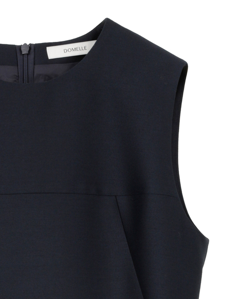 《別注》【DOMELLE/ドメル】WO/SE TWILL DRESS 詳細画像 ネイビー 4