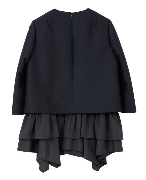 《別注》【DOMELLE/ドメル】WO/SE TWILL BLOUSE 詳細画像 ネイビー 2