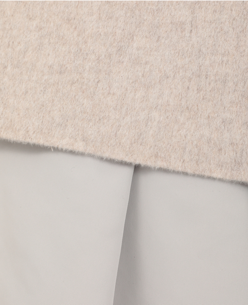 【DOMELLE/ドメル】CASHMERE BLEND REVER JACKET（一部別注カラー） 詳細画像 ベージュ 10
