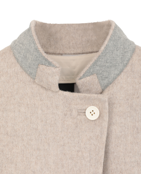 【DOMELLE/ドメル】CASHMERE BLEND REVER JACKET（一部別注カラー） 詳細画像 ベージュ 3