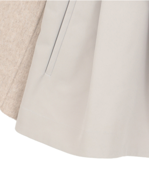 【DOMELLE/ドメル】CASHMERE BLEND REVER JACKET（一部別注カラー） 詳細画像 ベージュ 5
