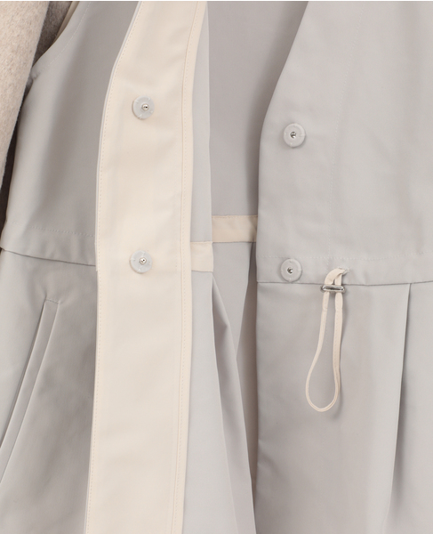 【DOMELLE/ドメル】CASHMERE BLEND REVER JACKET（一部別注カラー） 詳細画像 ベージュ 7