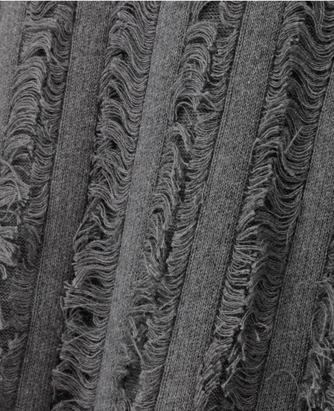 【DOMELLE/ドメル】COTTON CASHMERE KNIT VEST 詳細画像 グレー 6