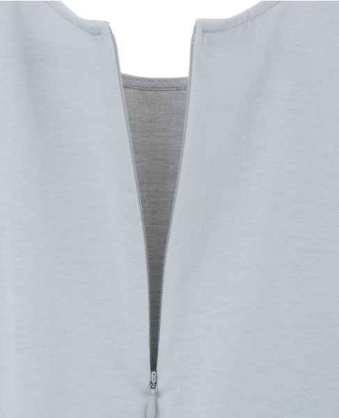 【DOMELLE/ドメル】COTTON*JERSEY LAYERED TOP 詳細画像 グレー 4