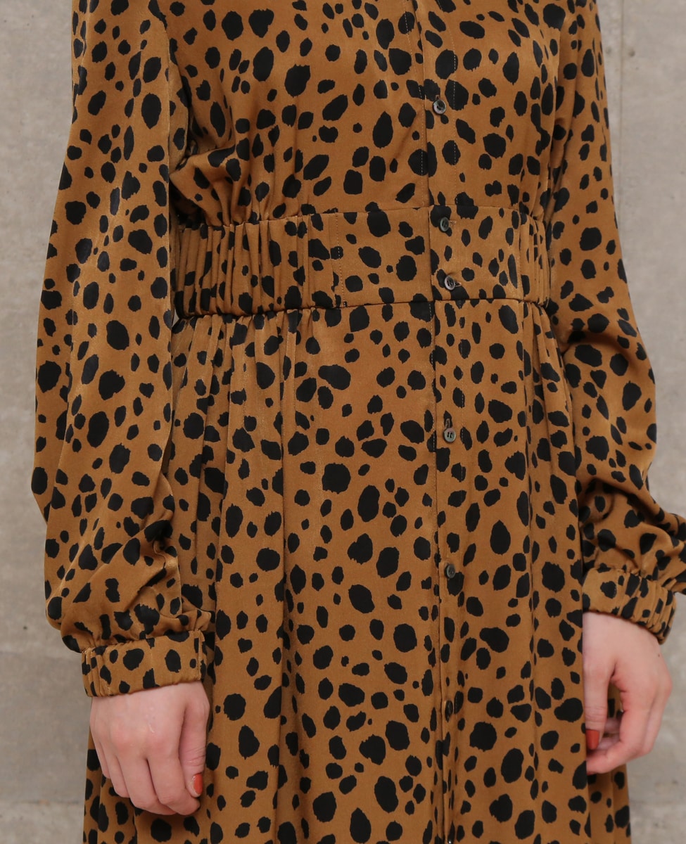 ダルメシアン柄ワンピース 商品詳細 メルローズ公式通販 Melrose Store メルローズストア ダルメシアン柄ワンピース 商品詳細 メルローズ公式通販 Melrose Store メルローズストア