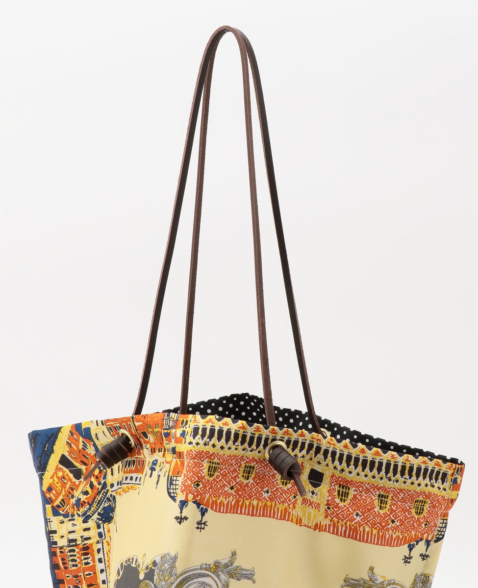 Manipuri スカーフ生地リメイクトートバッグ 商品詳細 メルローズ公式通販 Melrose Store メルローズストア