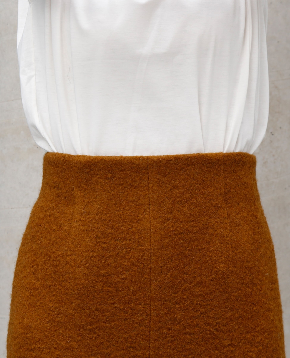 L 039 Aventure Martinique 圧縮ウールスカート 商品詳細 メルローズ公式通販 Melrose Store メルローズストア