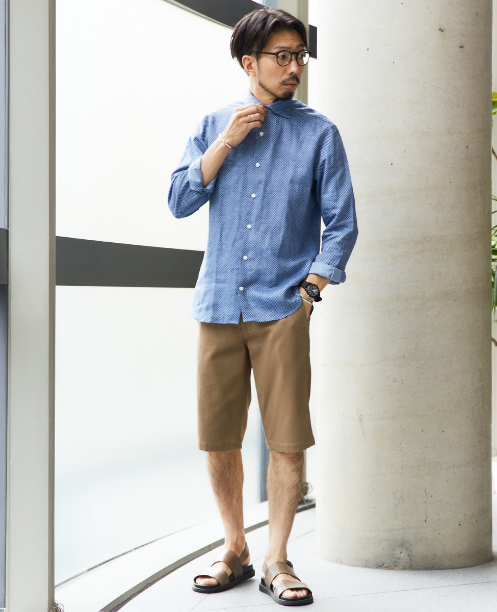 Eye D Wearingサマージオメトリックリネンシャツ 商品詳細 メルローズ公式通販 Melrose Store メルローズストア