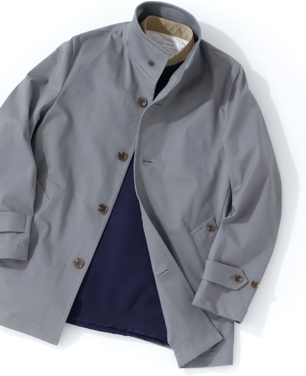 Web限定 スタンドカラースプリングコート 商品詳細 メルローズ公式通販 Melrose Store メルローズストア