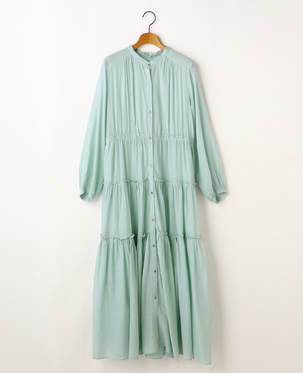 Ne Quittez Pas ヌキテパ コットンボイルフリルドレス 商品詳細 メルローズ公式通販 Melrose Store メルローズストア