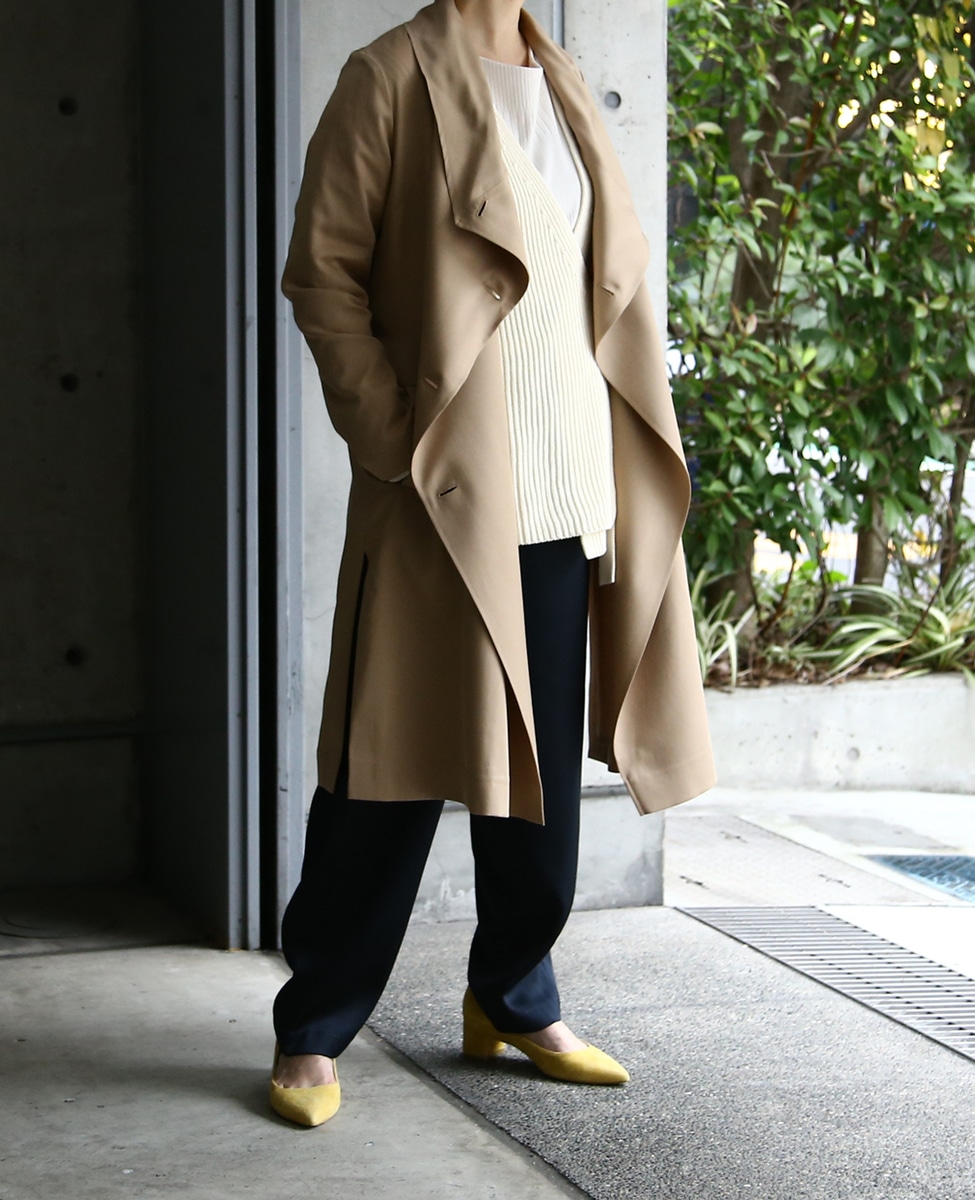 テンセルツイル変形トレンチコート 商品詳細 メルローズ公式通販 Melrose Store メルローズストア