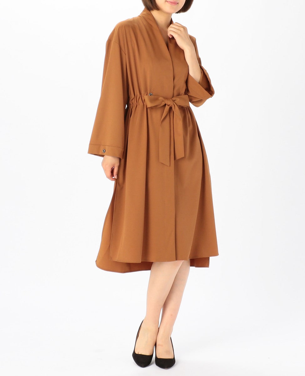 ノーカラー羽織ワンピース 商品詳細 メルローズ公式通販 Melrose Store メルローズストア