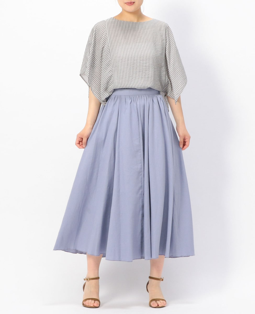 Alcali ギャザーボリュームフレアスカート 商品詳細 メルローズ公式通販 Melrose Store メルローズストア