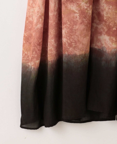 タイダイ染めキーネックワンピース 詳細画像 ブラウン系その他 1 タイダイ染めキーネックワンピース 詳細画像 ブラウン系その他 2 タイダイ染め キーネックワンピース 詳細画像 ブラウン系その他 3 タイダイ染めキーネックワンピース 詳細画像 ブラウン系